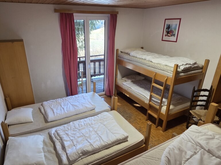 Kamer 1 van het Konrad Deubler Heim