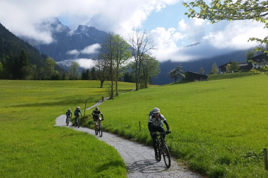 Fietsen in Werfenweng