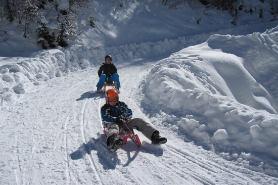 Rodelen in Werfenweng